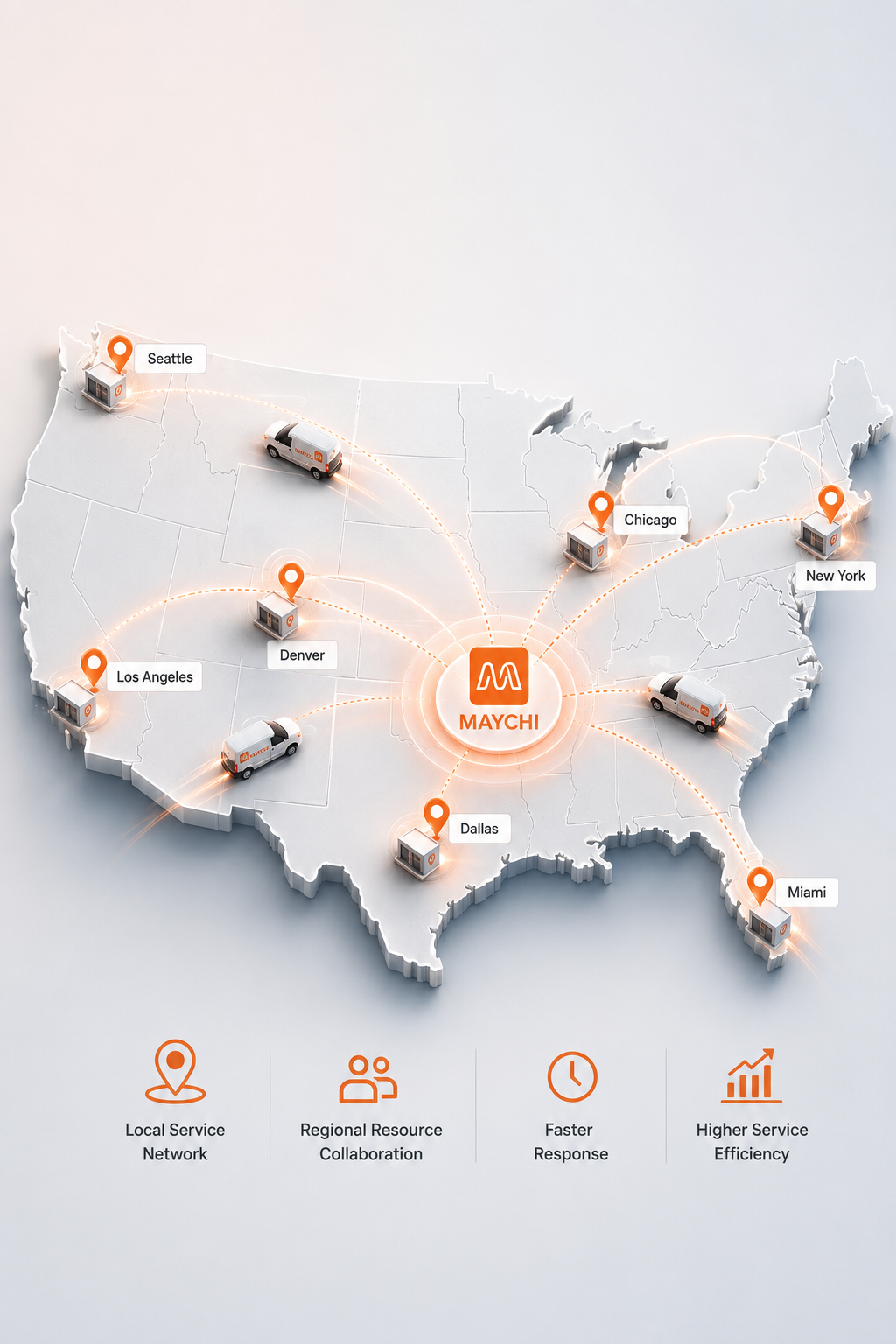 Local Service Network mobile service view