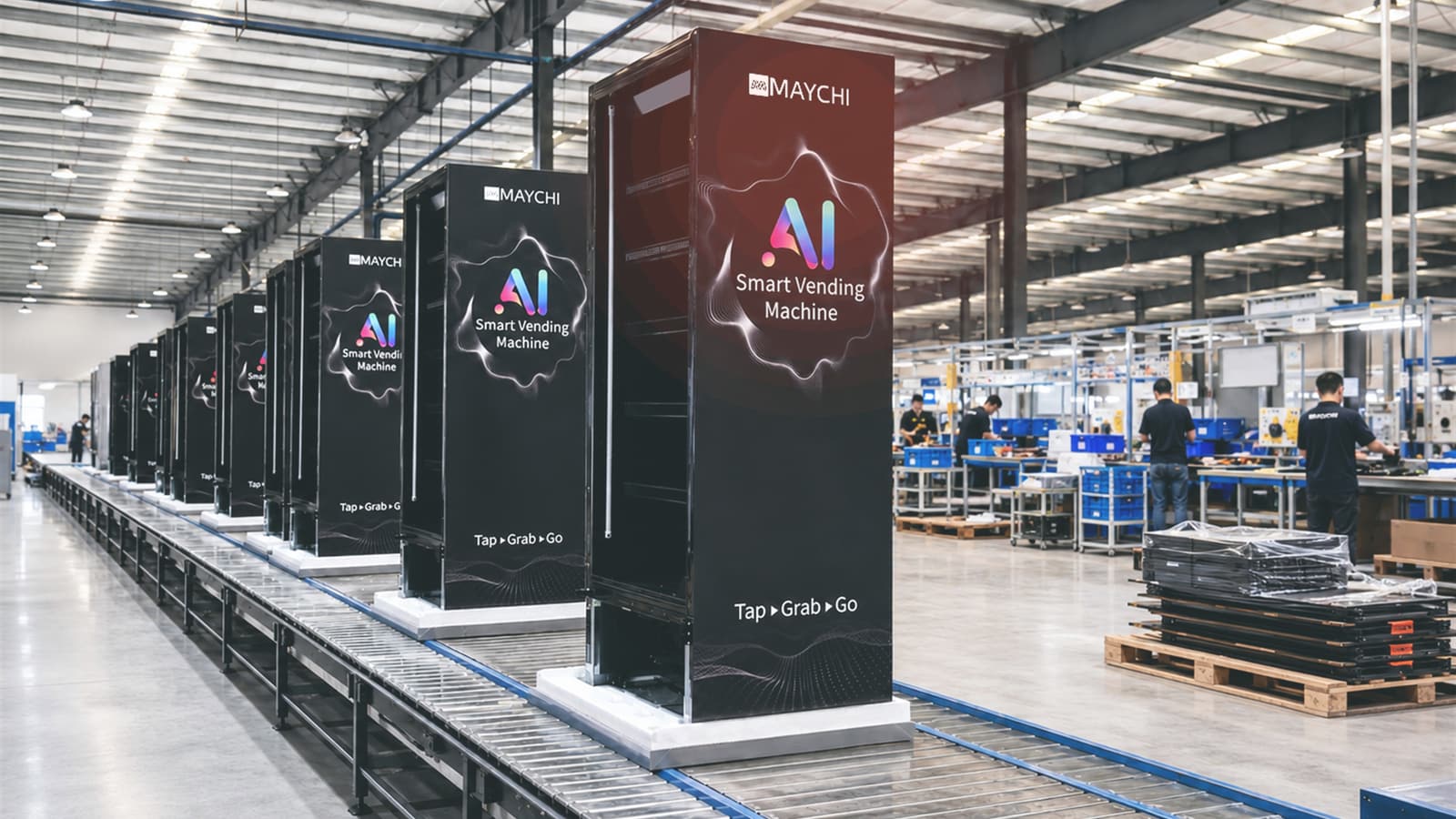 MAYCHI AI smart vending cabinets